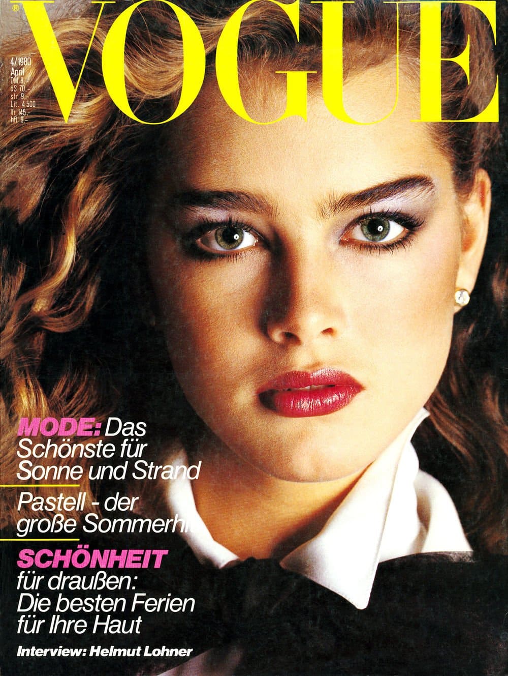 1980-4 Brooke Shields Vogue cover