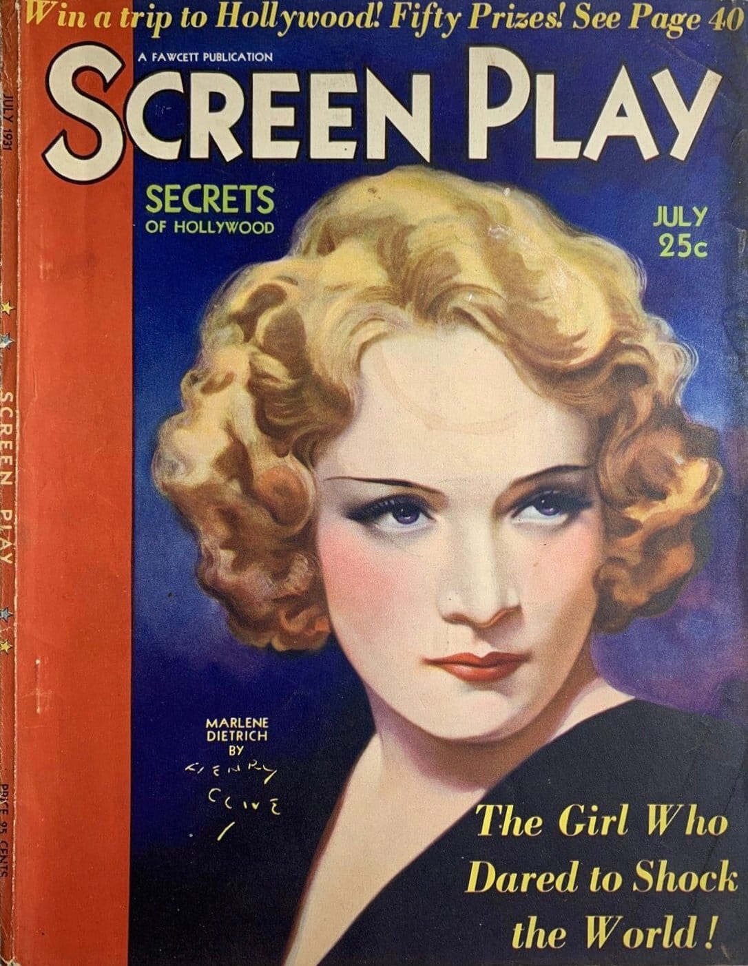 1931 Marlene Dietrich cover (3)