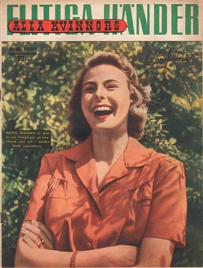 1940 英格丽·褒曼 Ingrid Bergman cover (2)
